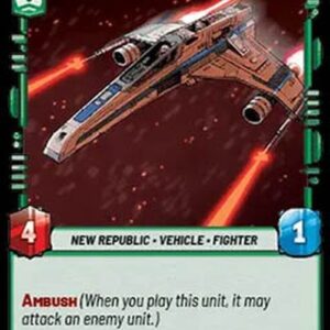 Star Wars Unlimited JTL Eager Escort Fighter (V.1)