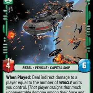 Star Wars Unlimited JTL Dornean Gunship (V.1)