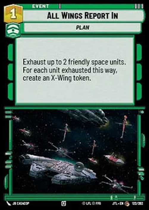 Star Wars Unlimited JTL All Wings Report In (V.1)
