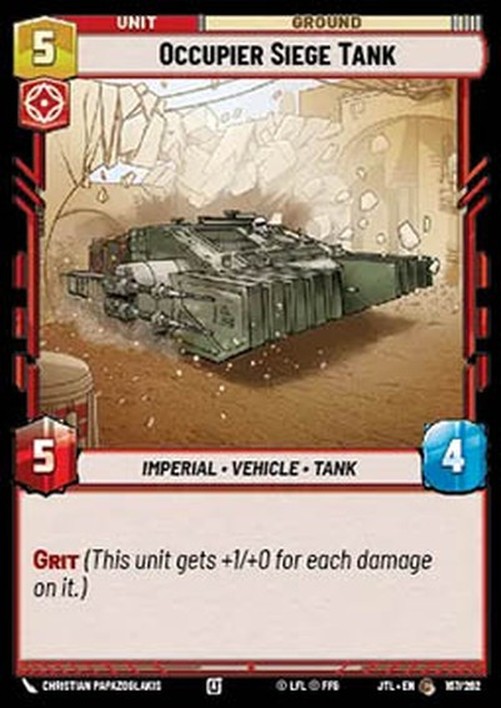 Star Wars Unlimited JTL Occupier Siege Tank (V.1)