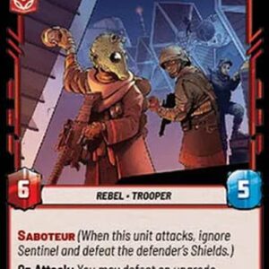 Star Wars Unlimited JTL Insurgent Saboteurs (V.1)