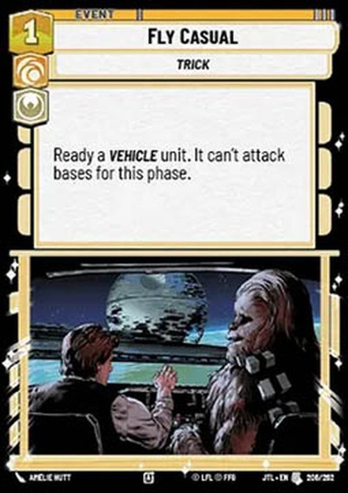Star Wars Unlimited JTL Fly Casual (V.1)