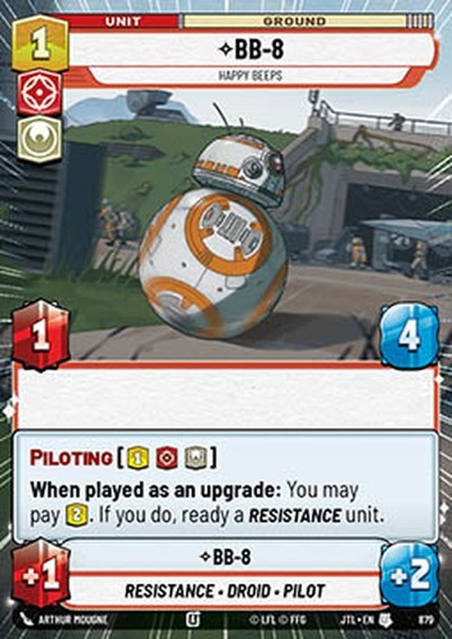 Star Wars Unlimited JTLP , Happy Beeps (V.2)