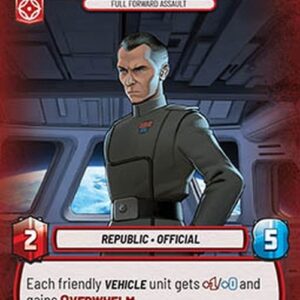 Star Wars Unlimited JTLP Captain Tarkin, Full Forward Assault (V.2)