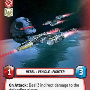 Star Wars Unlimited JTLP Red Squadron Y-Wing (V.2)