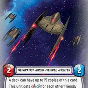 Star Wars Unlimited JTLP Swarming Vulture Droid (V.2)