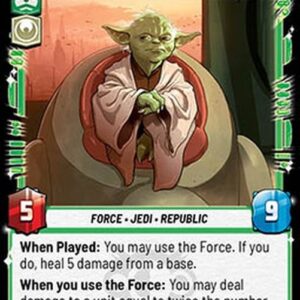Star Wars Unlimited LOFP Yoda, My Ally is the Force (V.1)