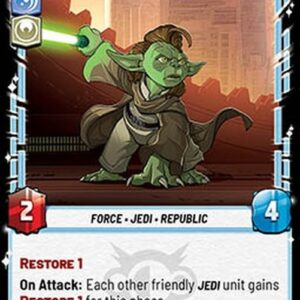 Star Wars Unlimited LOF Yaddle, A Chance To Make Things Right (V.1)