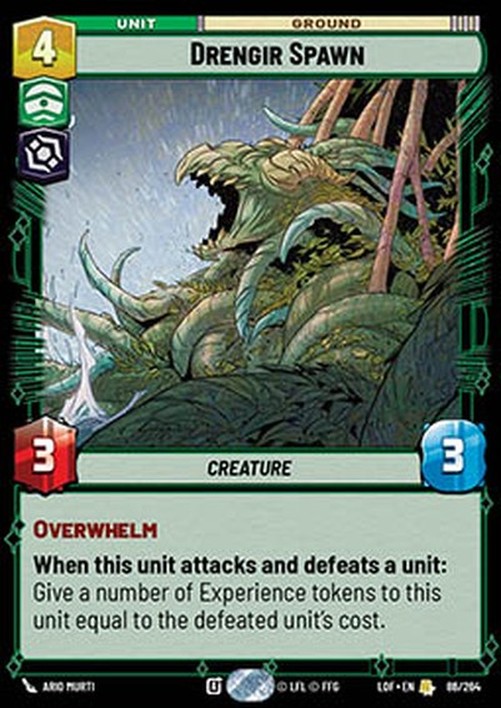 Star Wars Unlimited LOF Drengir Spawn (V.1)