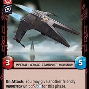 Star Wars Unlimited LOF Scythe, Intimidating Silhouette (V.1)