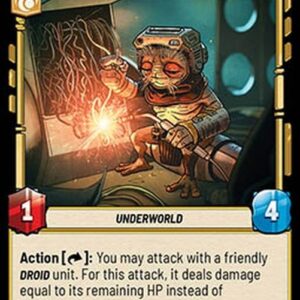 Star Wars Unlimited LOF Babu Frik, Heyyy! (V.1)