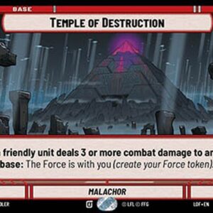 Star Wars Unlimited LOF Temple of Destruction (V.1)