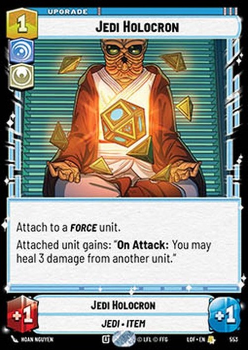 Star Wars Unlimited Jedi Holocron (V.2)