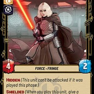 Star Wars Unlimited LOFP Shin Hati, Overeager Apprentice (V.2)