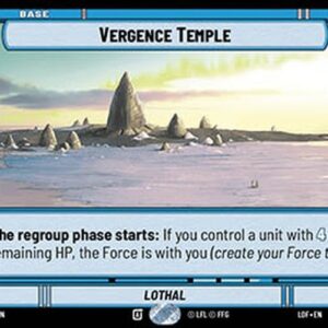 Star Wars Unlimited LOF Vergence Temple (V.1)