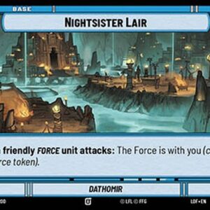 Star Wars Unlimited LOF Nightsister Lair // Shield Token