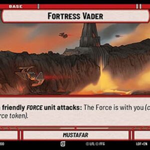 Star Wars Unlimited LOF Fortress Vader // Shield Token