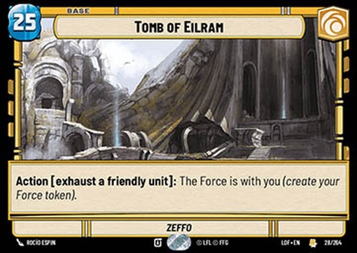 Star Wars Unlimited LOF Tomb of Eilram (V.1)