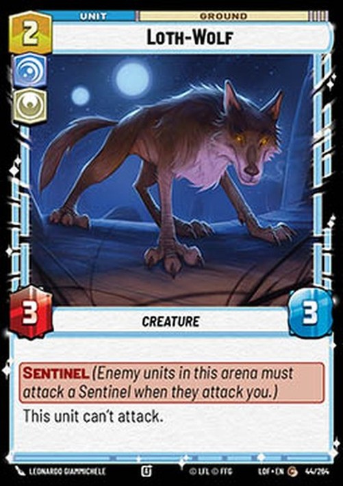 Star Wars Unlimited LOF Loth-Wolf (V.1)