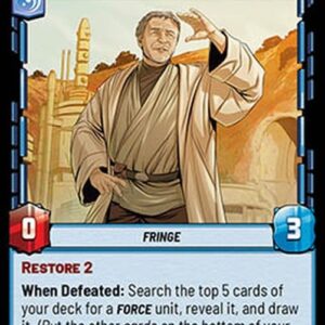 Star Wars Unlimited LOF Owen Lars, Devoted Uncle (V.1)
