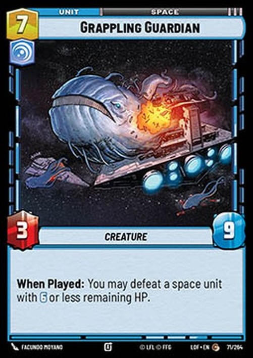 Star Wars Unlimited LOF Grappling Guardian (V.1)