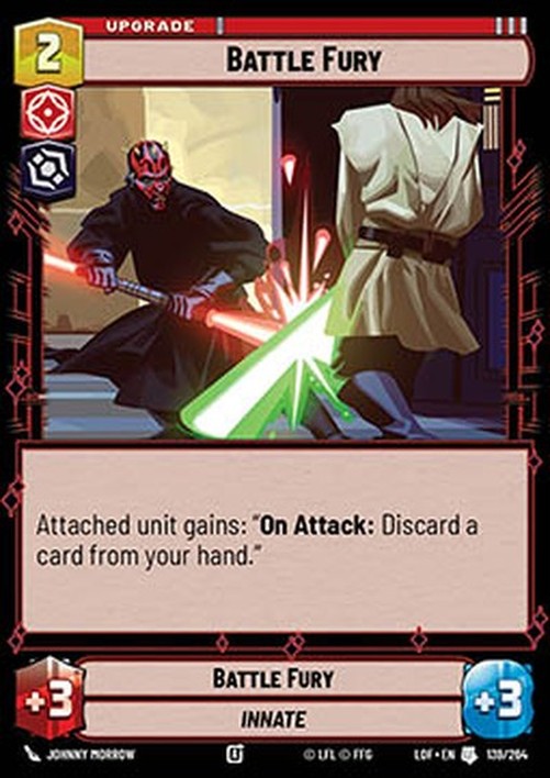Star Wars Unlimited LOF Battle Fury (V.1)