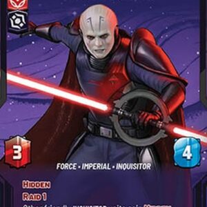 Star Wars Unlimited Grand Inquisitor, You're Right to Be Afraid (V.4)