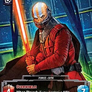 Star Wars Unlimited Darth Malak, Covetous Apprentice (V.3)
