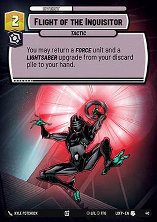 Star Wars Unlimited LOFP Flight of the Inquisitor (V.2)