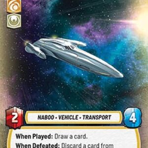 Star Wars Unlimited LOFP J-Type Nubian Starship (V.2)