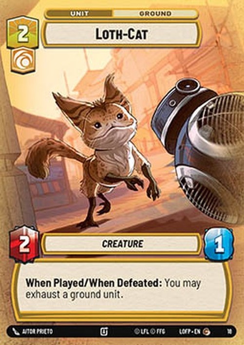 Star Wars Unlimited LOFP Loth-Cat (V.1)