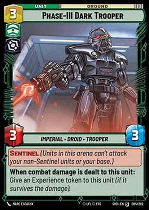 Star Wars Unlimited OSHD Phase-III Dark Trooper