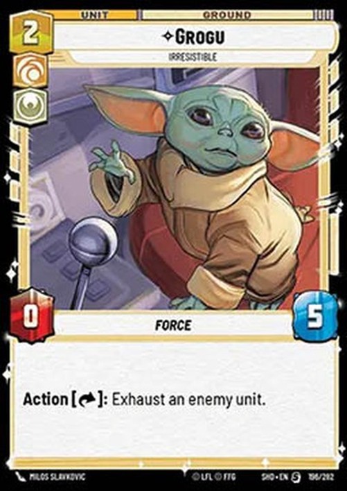 Star Wars Unlimited OSHD Grogu, Irresistible