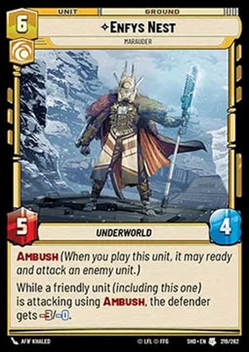 Star Wars Unlimited OSHD Enfys Nest, Marauder