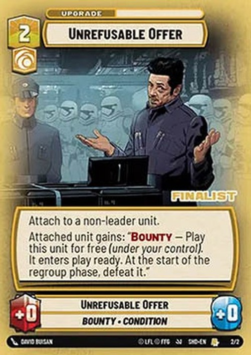 Star Wars Unlimited OSHD Unrefusable Offer (V.3)