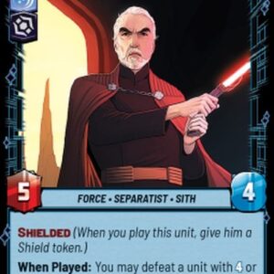 Star Wars Unlimited Count Dooku - Darth Tyranus