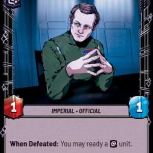 Star Wars Unlimited OSOR Admiral Motti, Brazen and Scornful