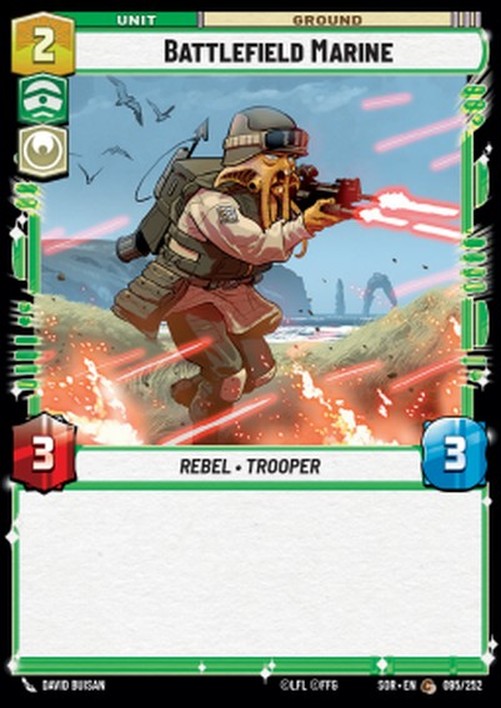Star Wars Unlimited OSOR Battlefield Marine