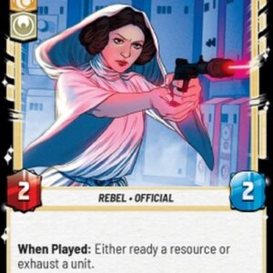 Star Wars Unlimited OSOR Leia Organa, Defiant Princess