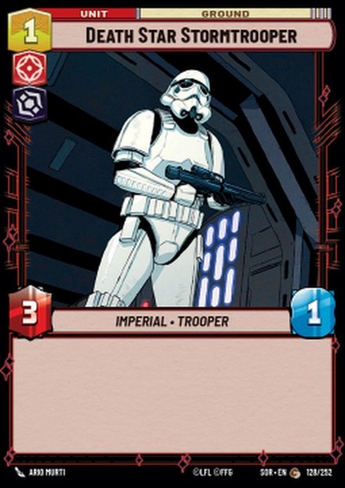 Star Wars Unlimited OSOR Death Star Stormtrooper