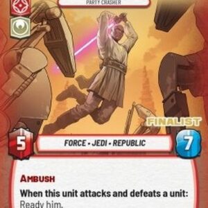 Star Wars Unlimited OSOR Mace Windu, Party Crasher (V.3)