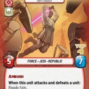 Star Wars Unlimited OSOR Mace Windu, Party Crasher (V.2)