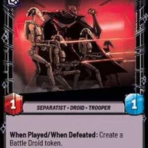 Star Wars Unlimited OTWI Battle Droid Escort