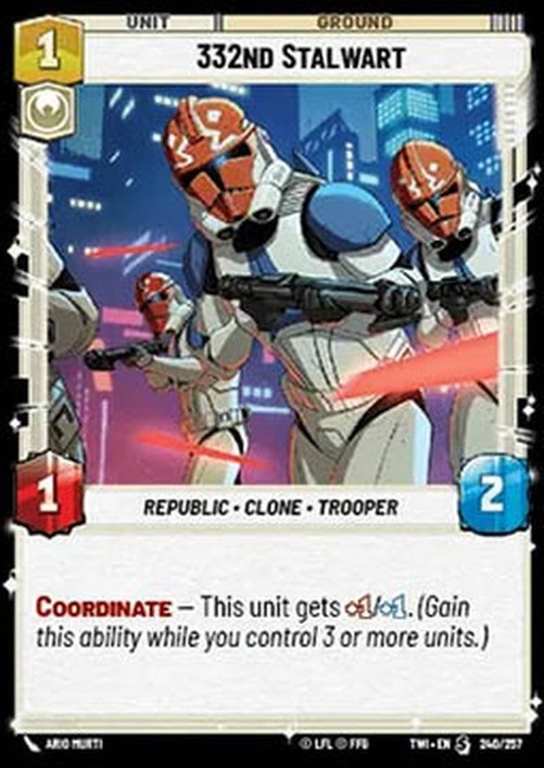 Star Wars Unlimited OTWI 332nd Stalwart