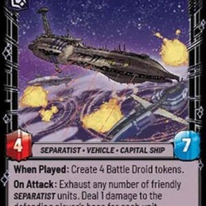 Star Wars Unlimited OTWI The Invisible Hand, Imposing Flagship (V.1)