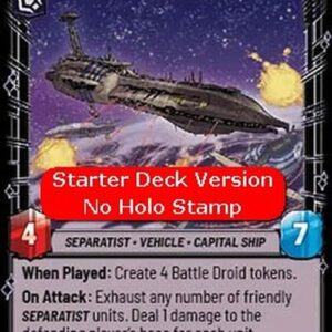 Star Wars Unlimited OTWI The Invisible Hand, Imposing Flagship (V.2)