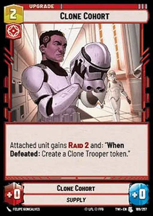 Star Wars Unlimited OTWI Clone Cohort