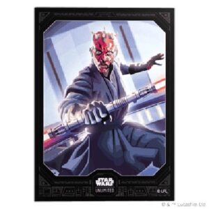 Star Wars Unlimited LOF 60 Gamegenic Darth Maul, Sith Revealed Sleeves