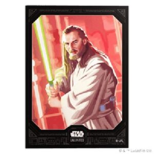 Star Wars Unlimited LOF 60 Gamegenic Qui-Gon Jinn Sleeves