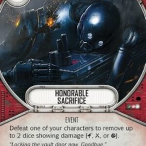 Star Wars: Destiny Honorable Sacrifice